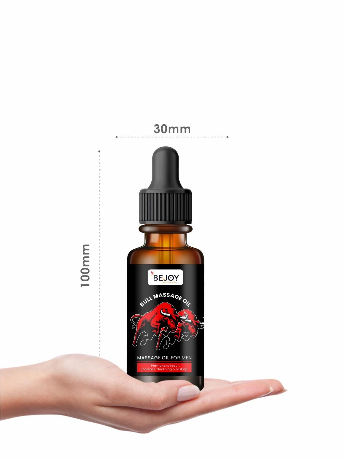 Bull Massage Oil For Men (Pack of 2) (30 ml)