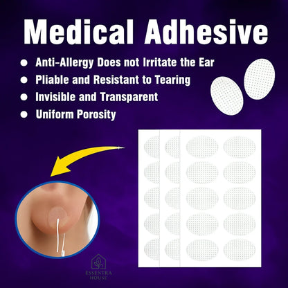 Premium Earlobe Support Patches (100 PCS)